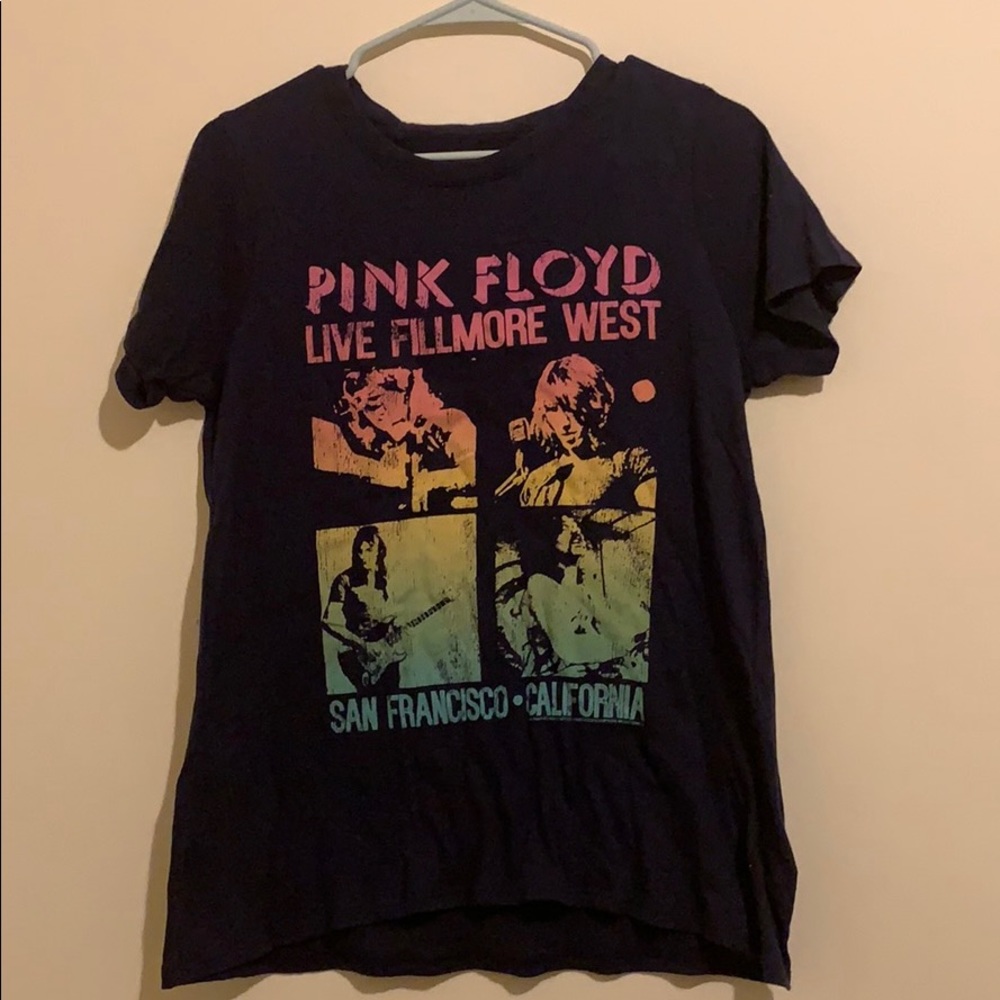 Pink Floyd- Live at Filmore West (reprint) tee.